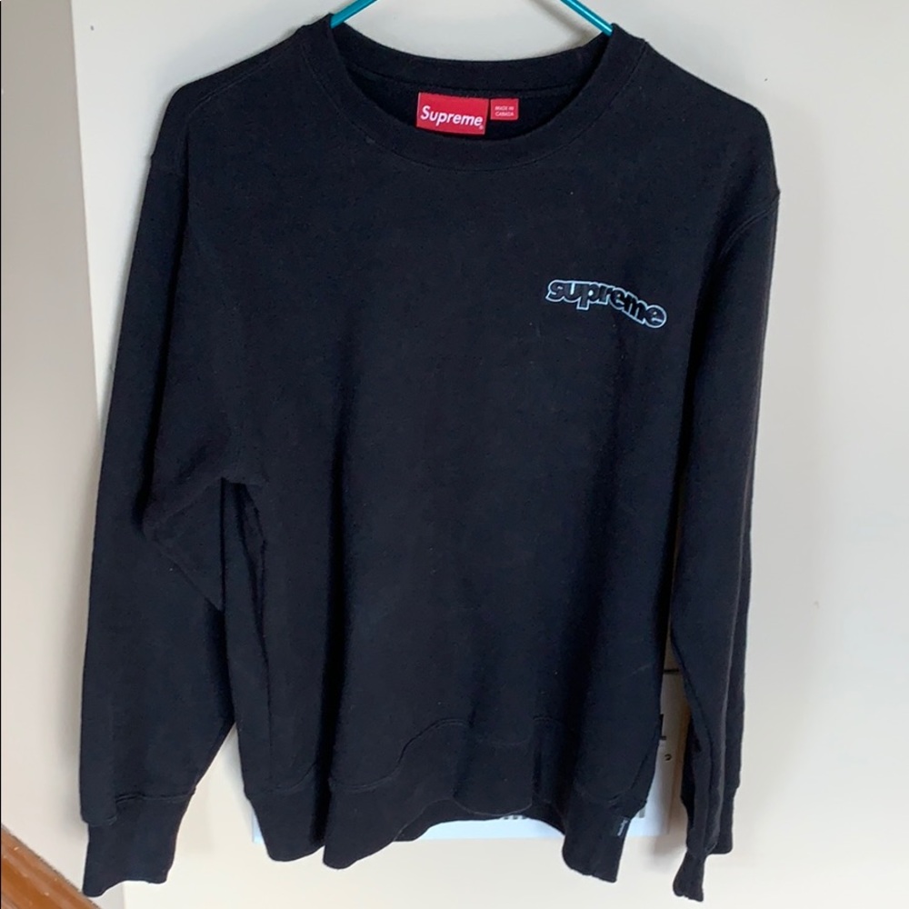 Supreme Black Sweatshirt